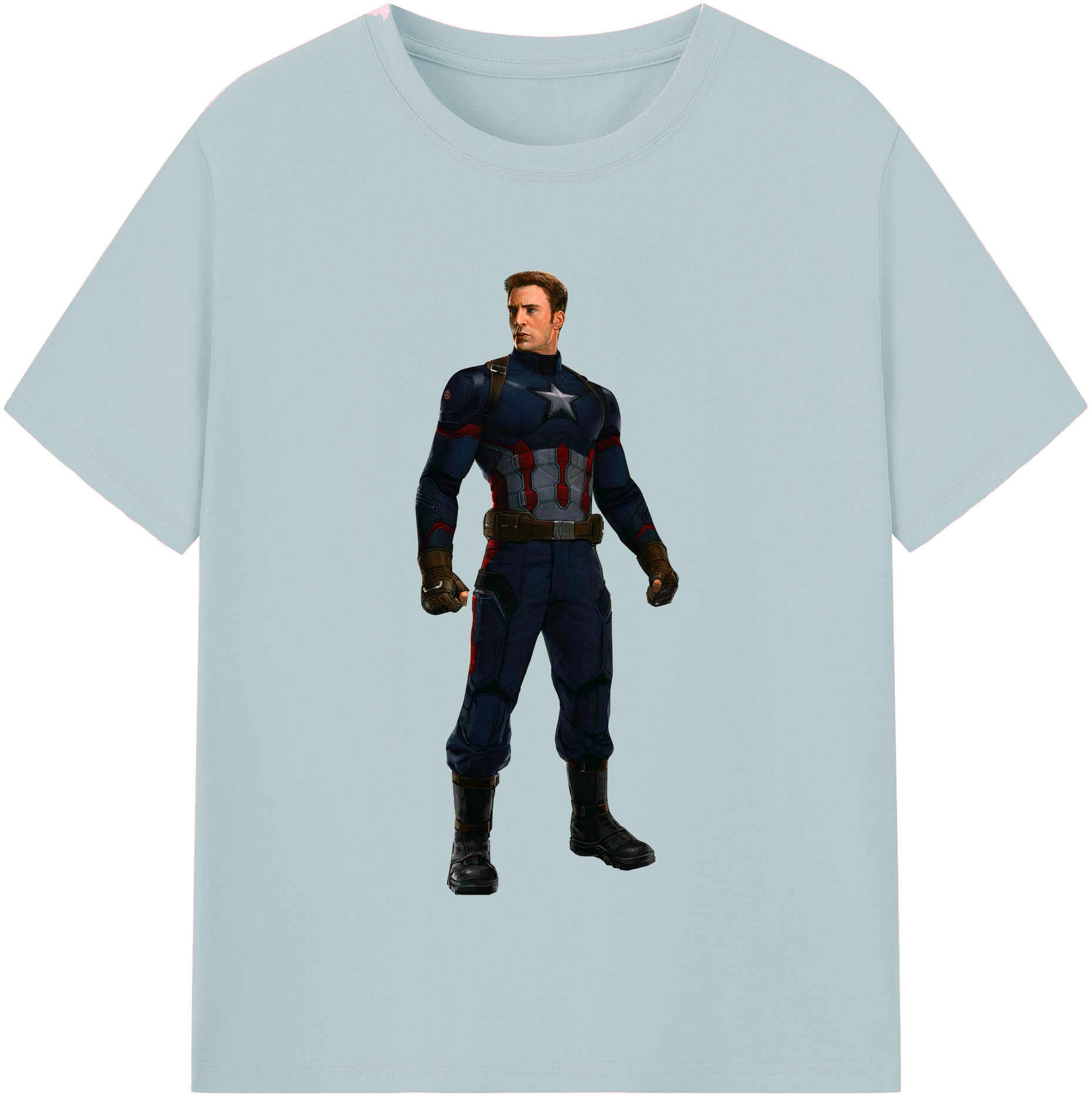 （画像用） アベンジャーズ The Avengers 綿100％半袖Tシャツ（フロントプリント）
